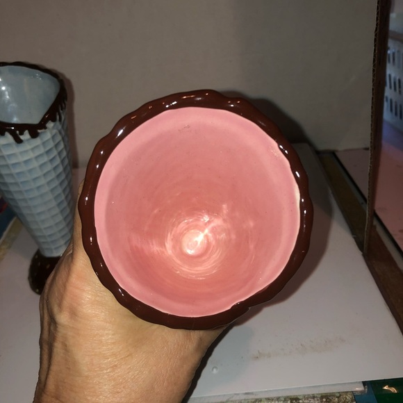 Whimsical Blue and Pink Cuisinart Waffle Cone Cups- excellent shape-7” tall used - Picture 6 of 9